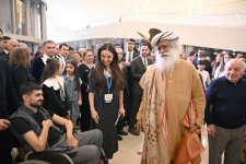 MAMA "Mother Nature" international art project and “Participate!" exhibition launched at Heydar Aliyev Center (PHOTO/VIDEO)