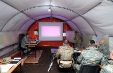 Azerbaijan conducts command-staff exercises in N military unit (PHOTO)