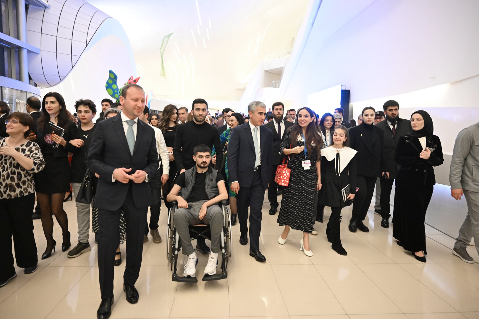 MAMA "Mother Nature" international art project and “Participate!" exhibition launched at Heydar Aliyev Center (PHOTO/VIDEO)