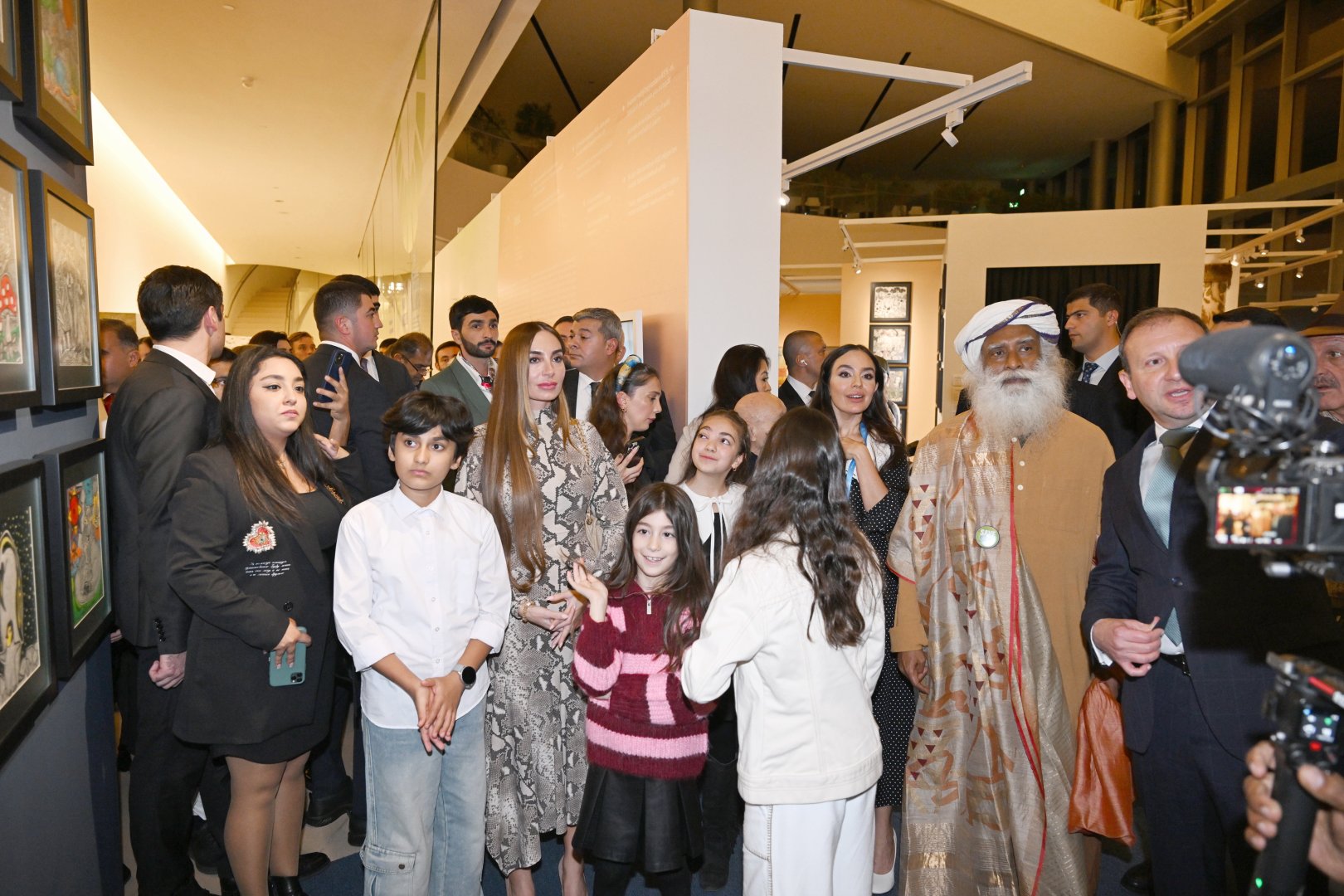 MAMA "Mother Nature" international art project and “Participate!" exhibition launched at Heydar Aliyev Center (PHOTO/VIDEO)