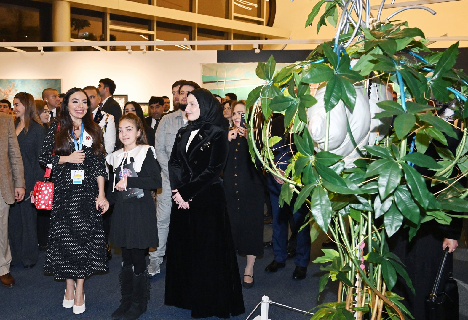 MAMA "Mother Nature" international art project and “Participate!" exhibition launched at Heydar Aliyev Center (PHOTO/VIDEO)