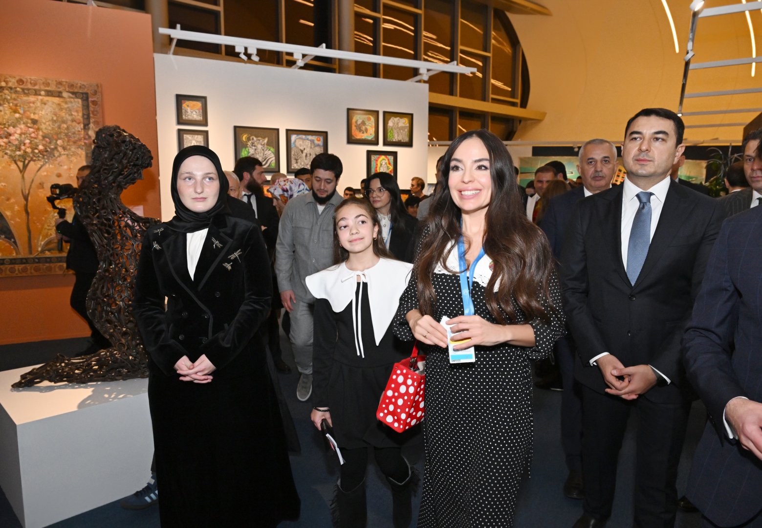 MAMA "Mother Nature" international art project and “Participate!" exhibition launched at Heydar Aliyev Center (PHOTO/VIDEO)