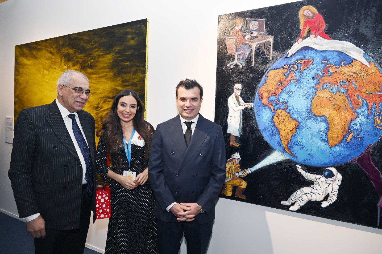 MAMA "Mother Nature" international art project and “Participate!" exhibition launched at Heydar Aliyev Center (PHOTO/VIDEO)