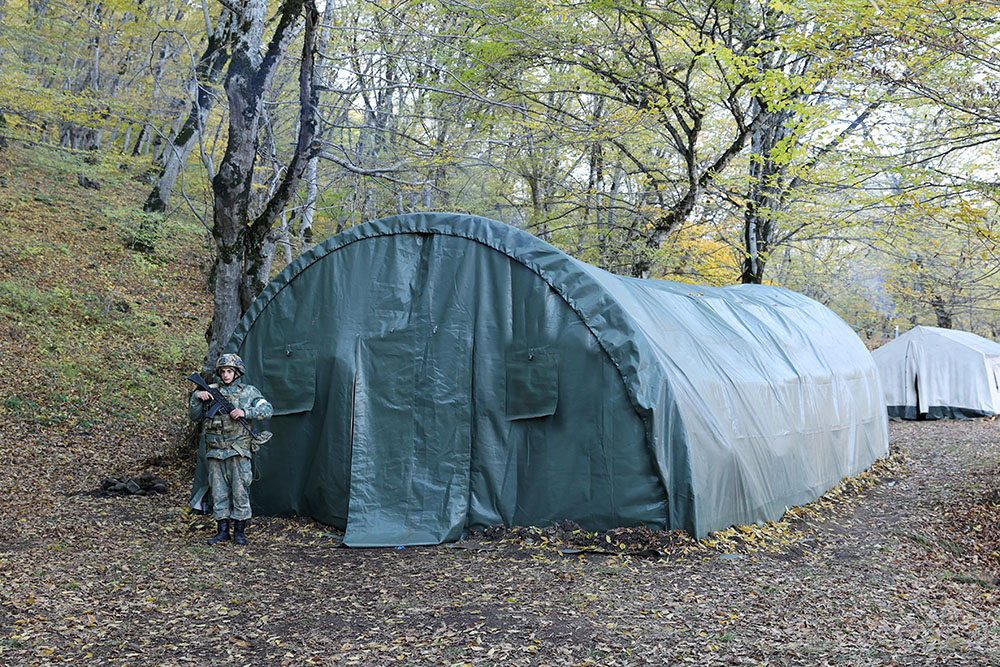 Azerbaijan conducts command-staff exercises in N military unit (PHOTO)
