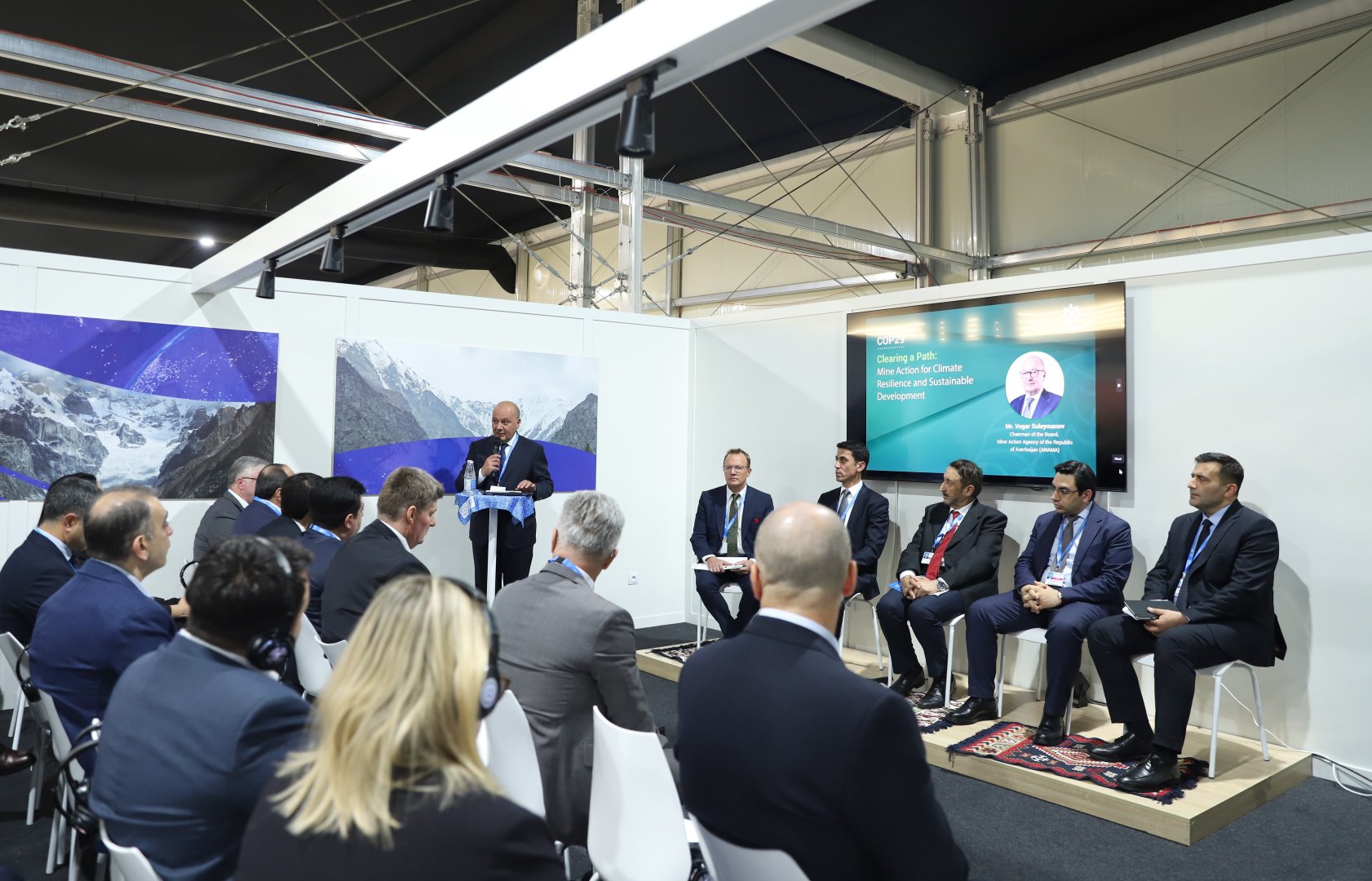 ANAMA, UNDP organize joint event on mine action and eco-resilience at COP29 (PHOTO)