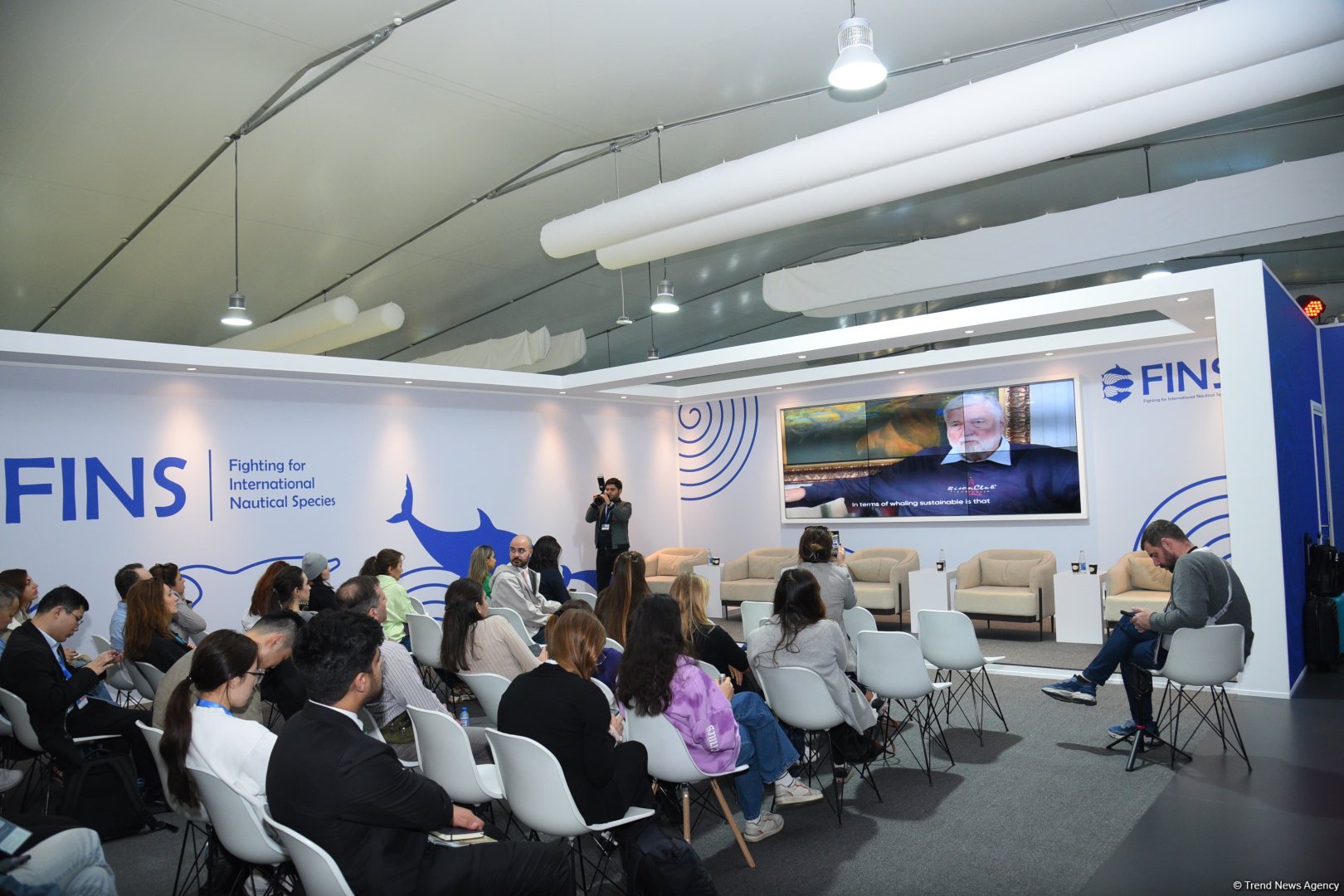 COP29 hosts presentation of "Whale Wash" documentary film (PHOTO)