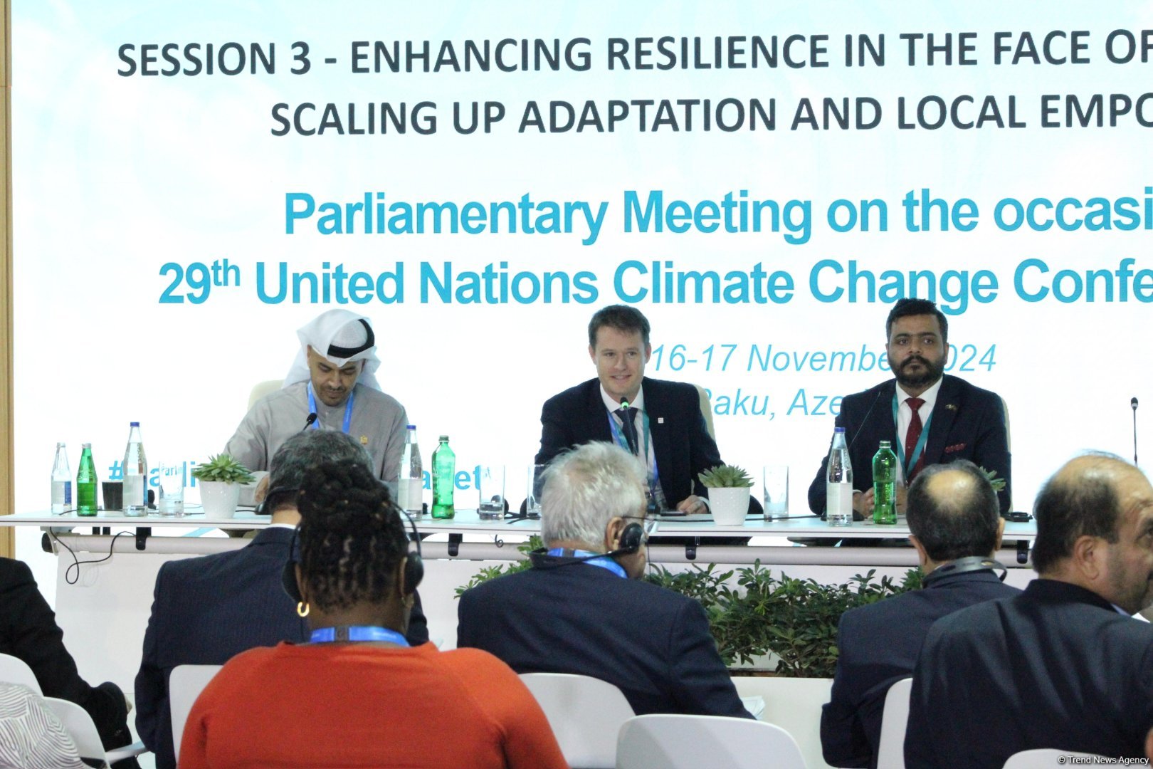 COP29 parliamentary meeting hosts session on boosting resilience in face of climate change (PHOTO)