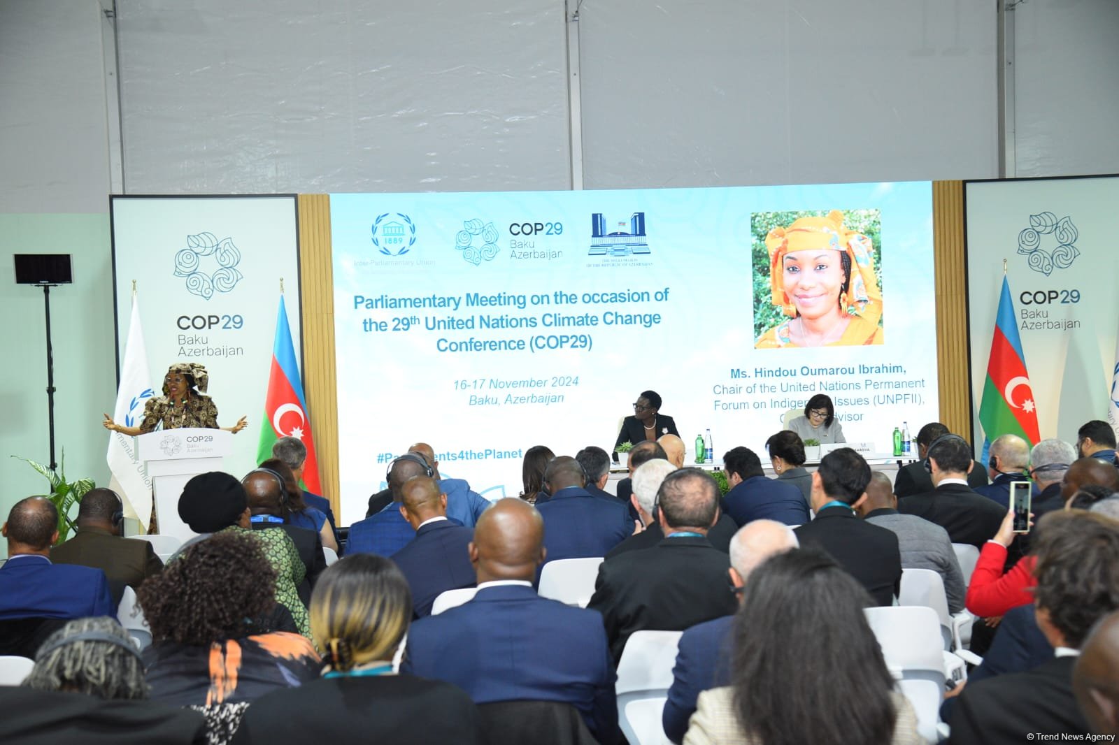 COP29 hosts "Setting scene: understanding real impact of climate change" session (PHOTO)