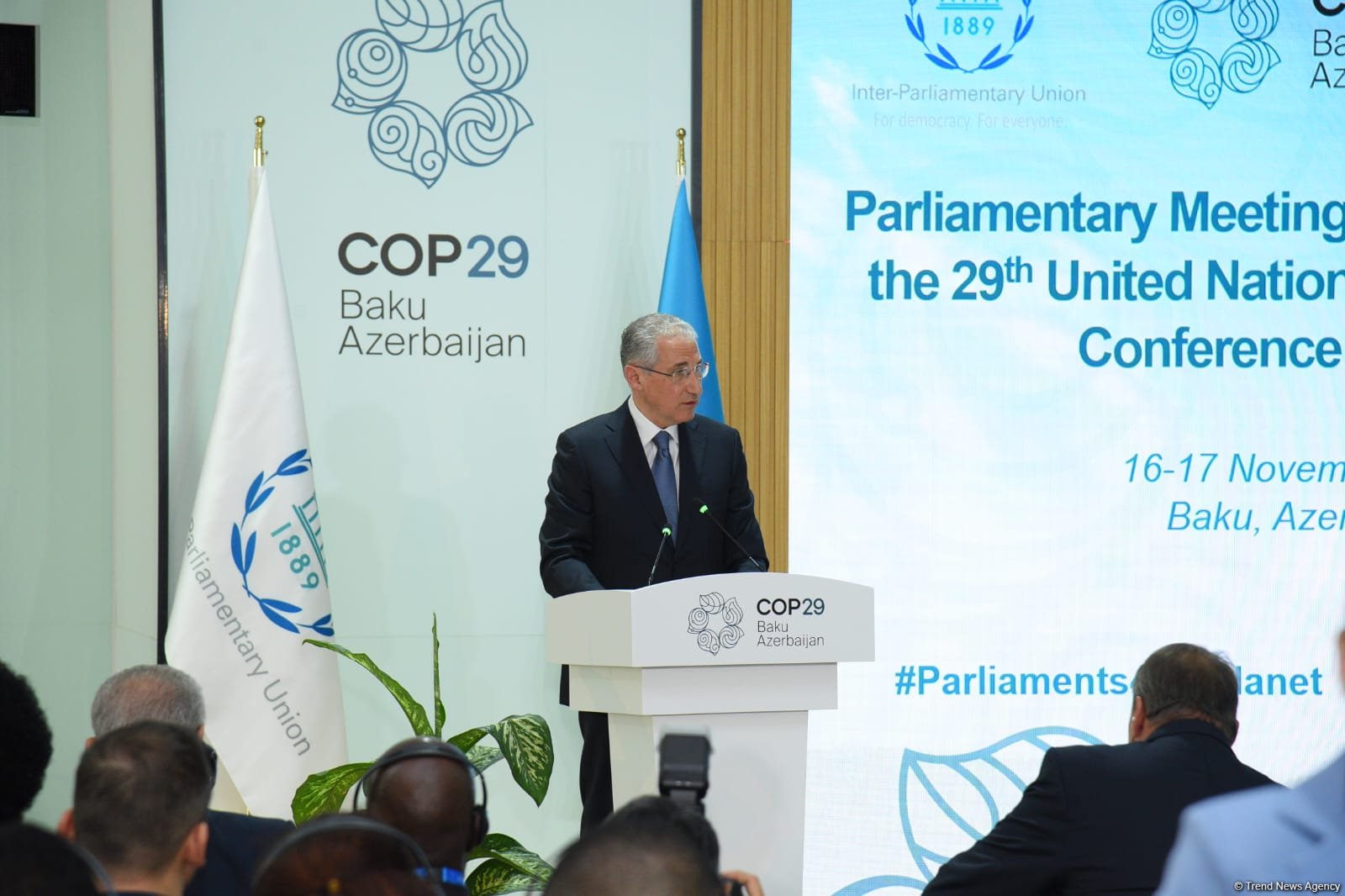 Parliaments can play important role in addressing climate change – COP29 president