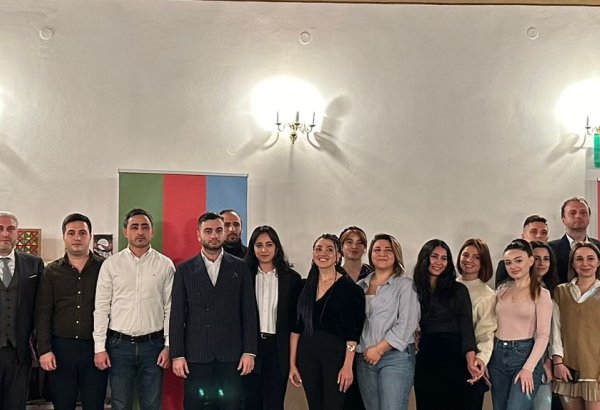 Azerbaijan House in Krakow, Poland marks November 8 - Victory Day (PHOTO)