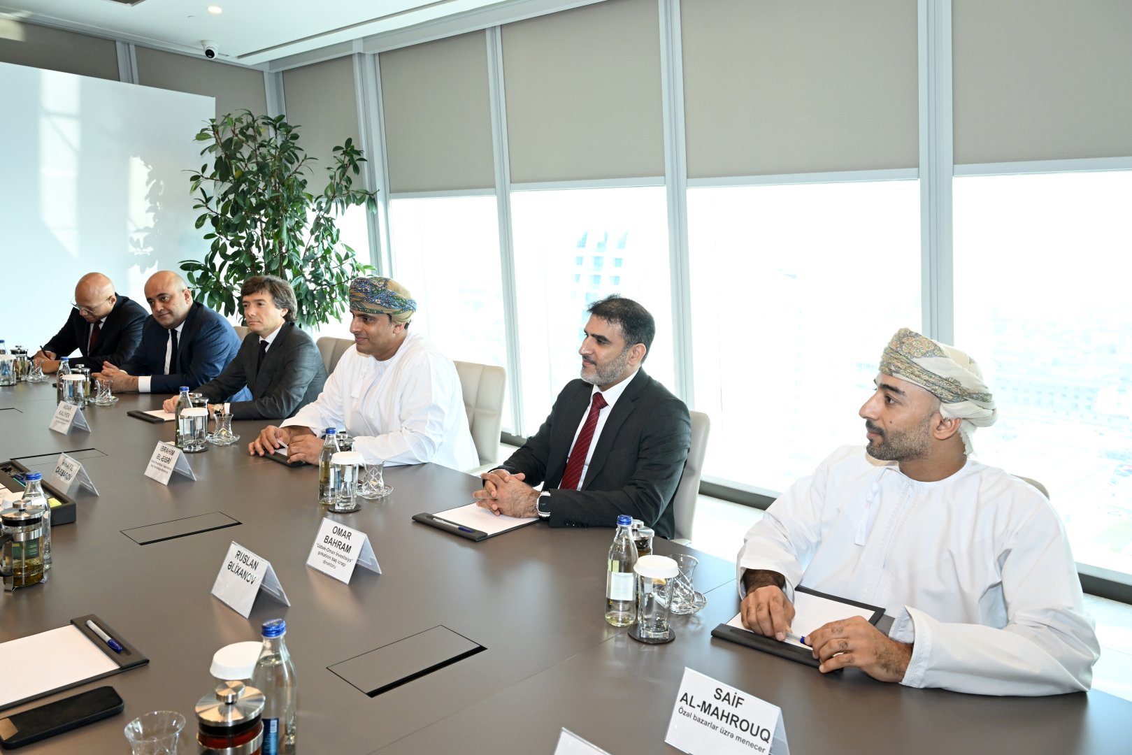 Azerbaijan views partnership with Oman Investment Authority at COP29 (PHOTO)