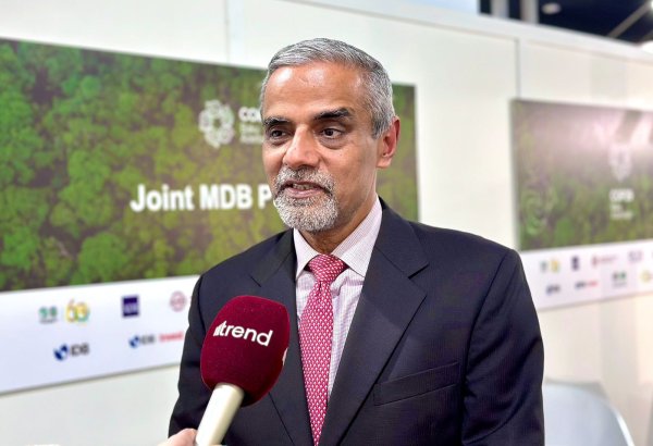 COP for Hope: Deliberations at COP29 can give much-needed push to increase investments in green skills - ADB's Ramesh Subramaniam (Exclusive interview) (PHOTO)