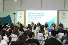 COP29 in Azerbaijan hosts panel discussion on “Slow Food” (PHOTO)