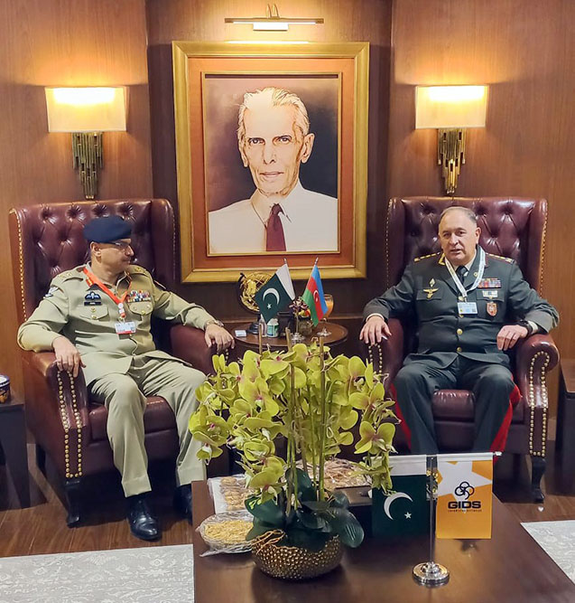 Chief of Azerbaijan Army's General Staff pays official visit to Pakistan (PHOTO)
