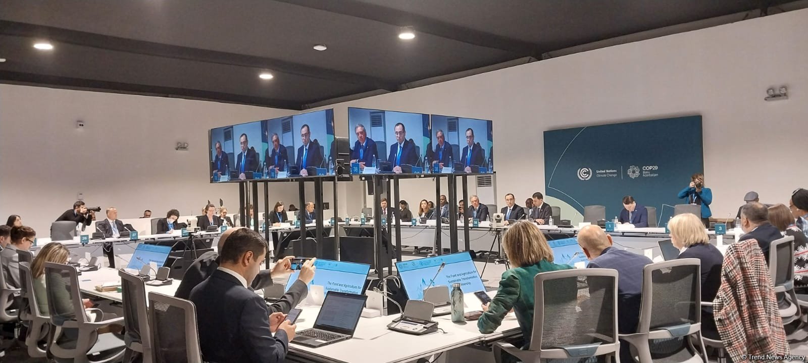 Food and Agriculture for Sustainable Transformation Partnership Ministerial Meeting kicks off at COP29