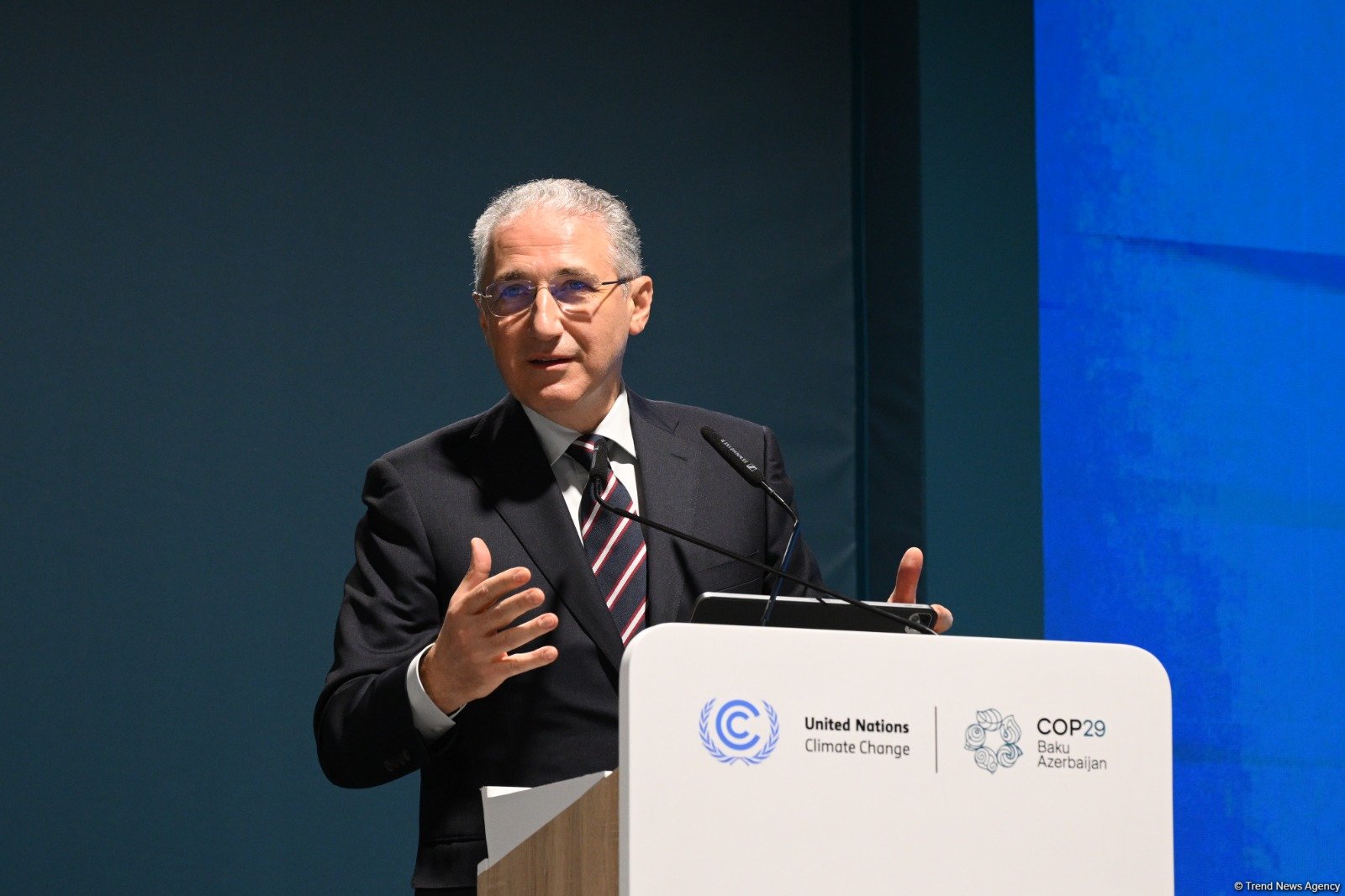 Azerbaijan's COP29 president outlines $1.3T climate finance strategy