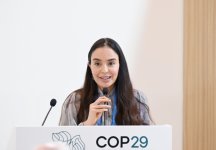 Vice-President of Heydar Aliyev Foundation Leyla Aliyeva addresses COP29 panel on leopard conservation (PHOTO)