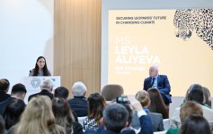 Vice-President of Heydar Aliyev Foundation Leyla Aliyeva addresses COP29 panel on leopard conservation (PHOTO)