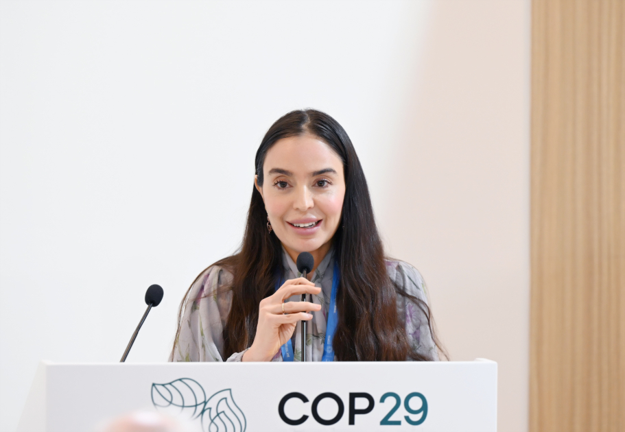 Vice-President of Heydar Aliyev Foundation Leyla Aliyeva addresses COP29 panel on leopard conservation (PHOTO)