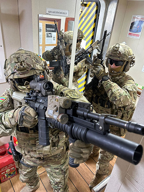 Azerbaijan Naval Special Forces participating in “SAT-SAS-2024” exercise (PHOTO)