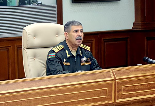 Azerbaijan Ministry of Defense holds official meeting