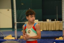 Men's, women's national artistic gymnastics competitions kick off in Baku (PHOTO)