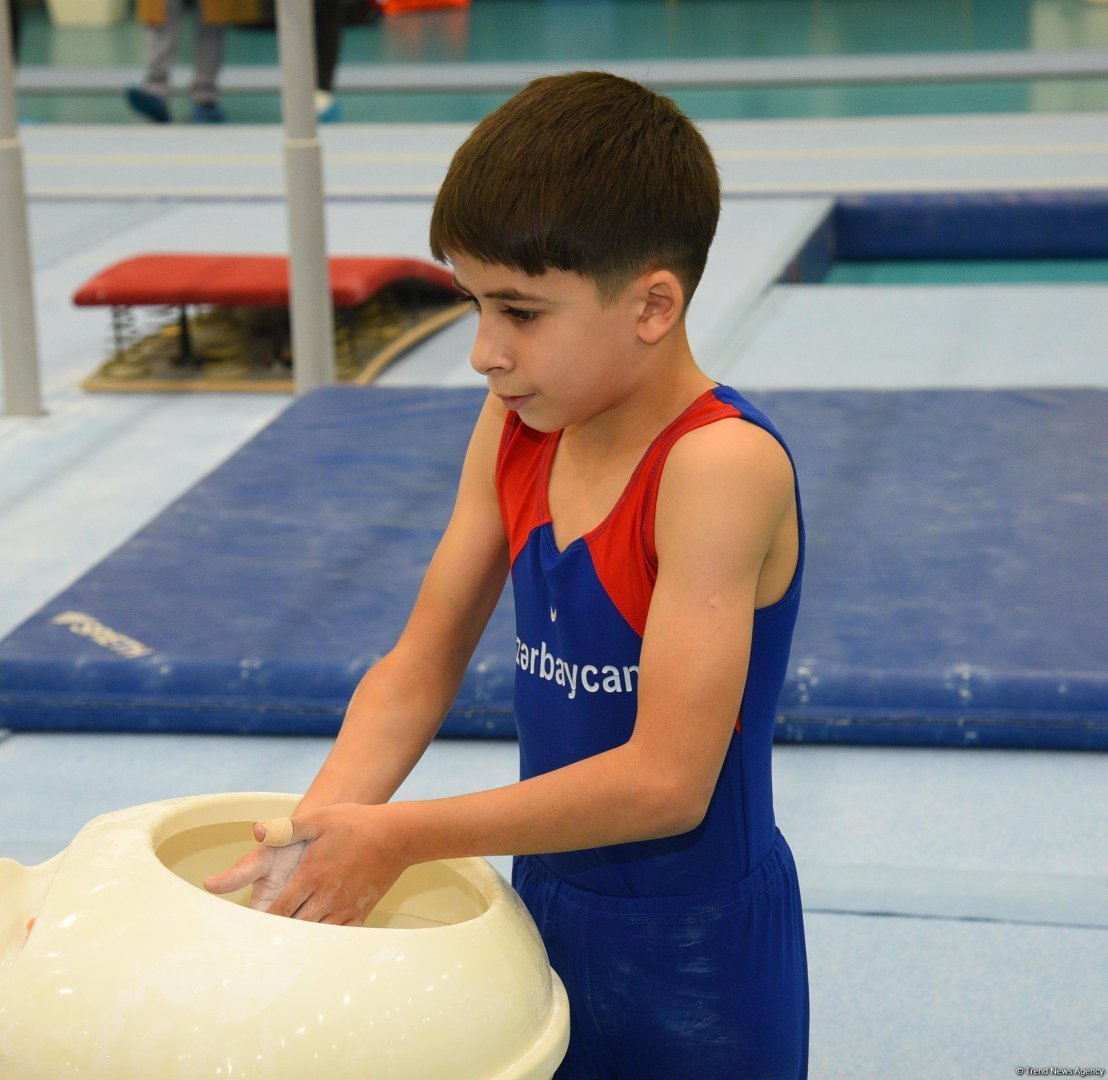 Men's, women's national artistic gymnastics competitions kick off in Baku (PHOTO)