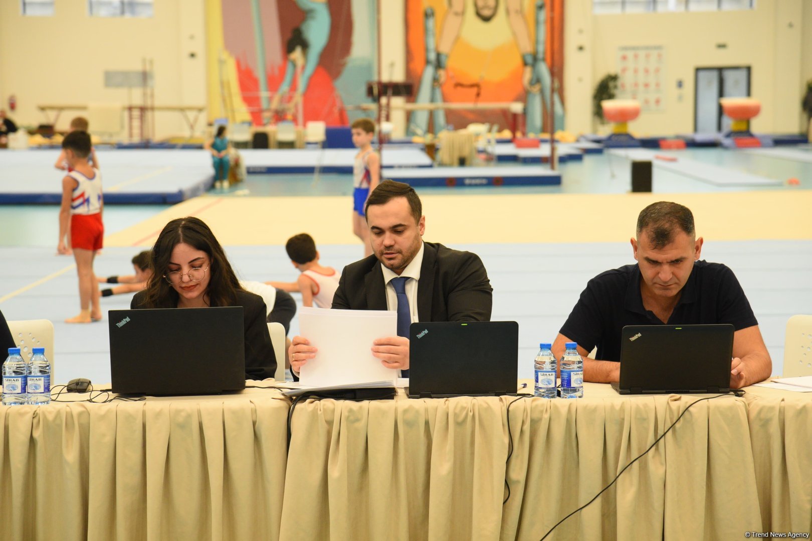 Men's, women's national artistic gymnastics competitions kick off in Baku (PHOTO)