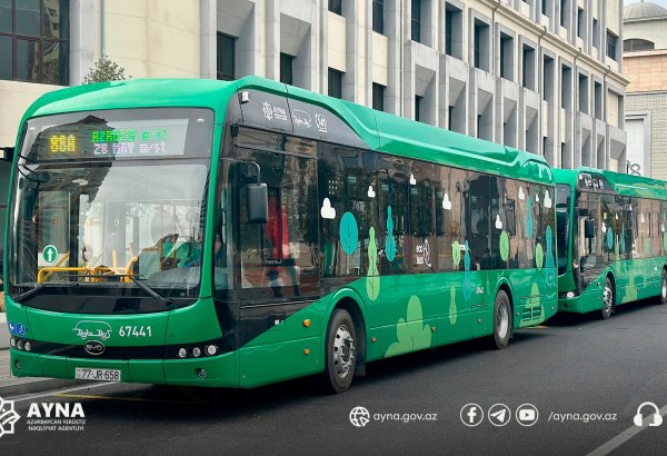 Azerbaijan's Baku rolls out electric buses on multiple routes