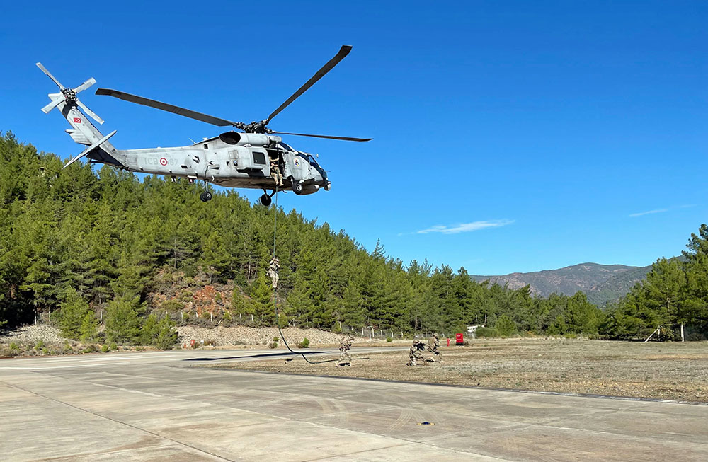 “SAT-SAS-2024” joint military exercise of Turkish, Azerbaijani armies continues (PHOTO)