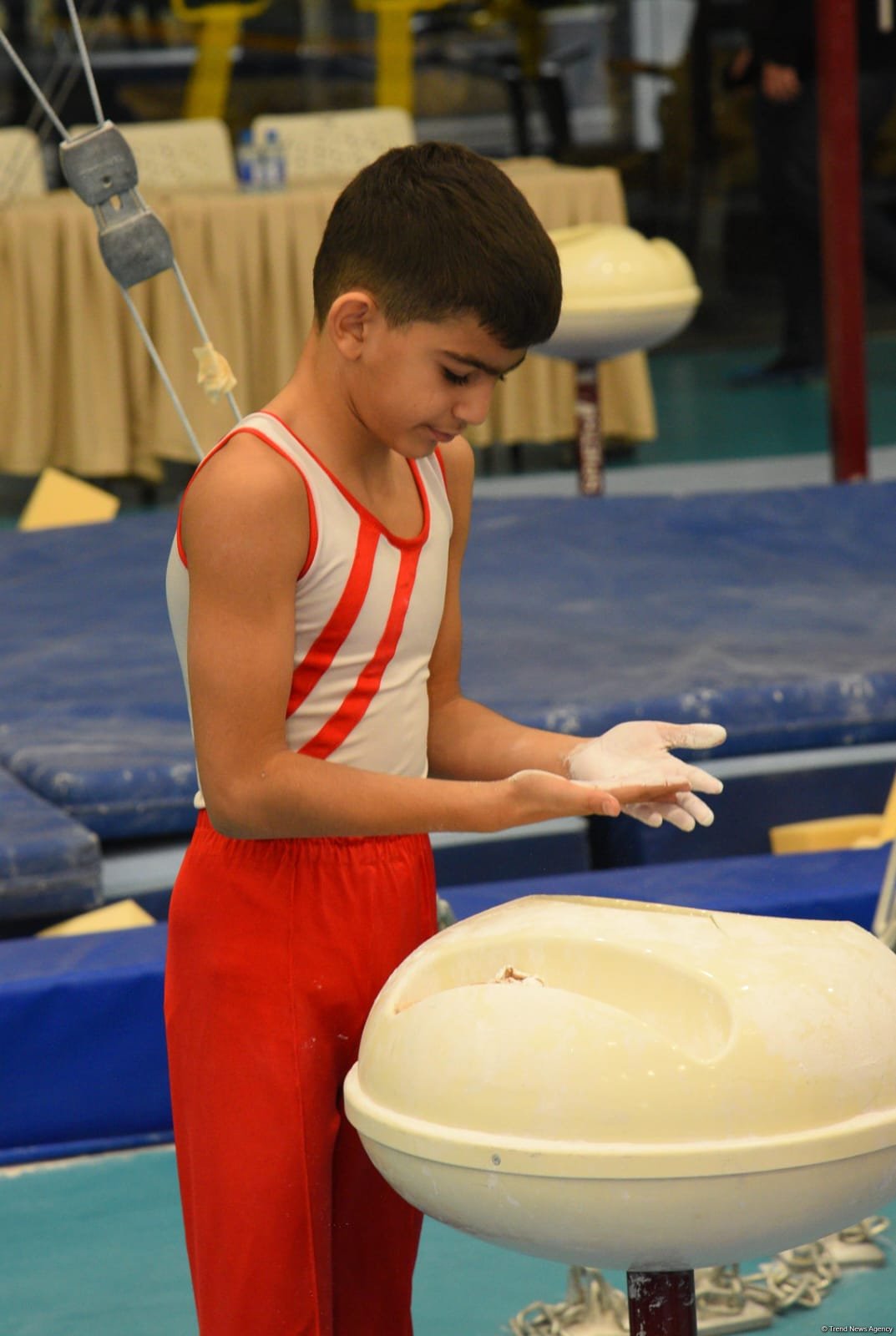 Men's, women's national artistic gymnastics competitions continue in Baku (PHOTO)