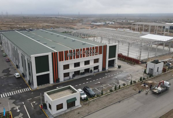 Azerbaijani Aghdam Industrial Park's resident company kicks off its product exports