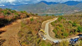 Azerbaijan goes on with Sugovushan-Sarsang-Gozlukorpu-Kalbajar road raising (PHOTO/VIDEO)