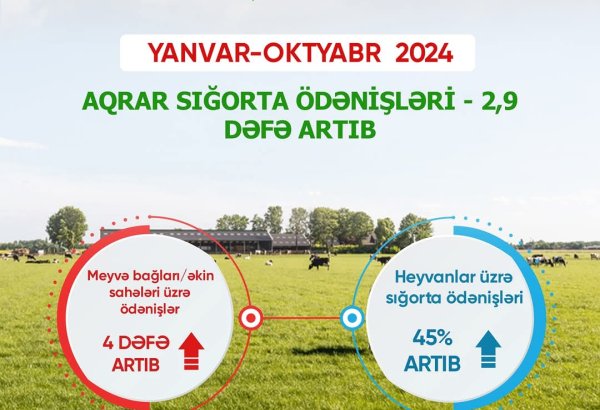 Azerbaijan's insurance payments in agricultural sector grow