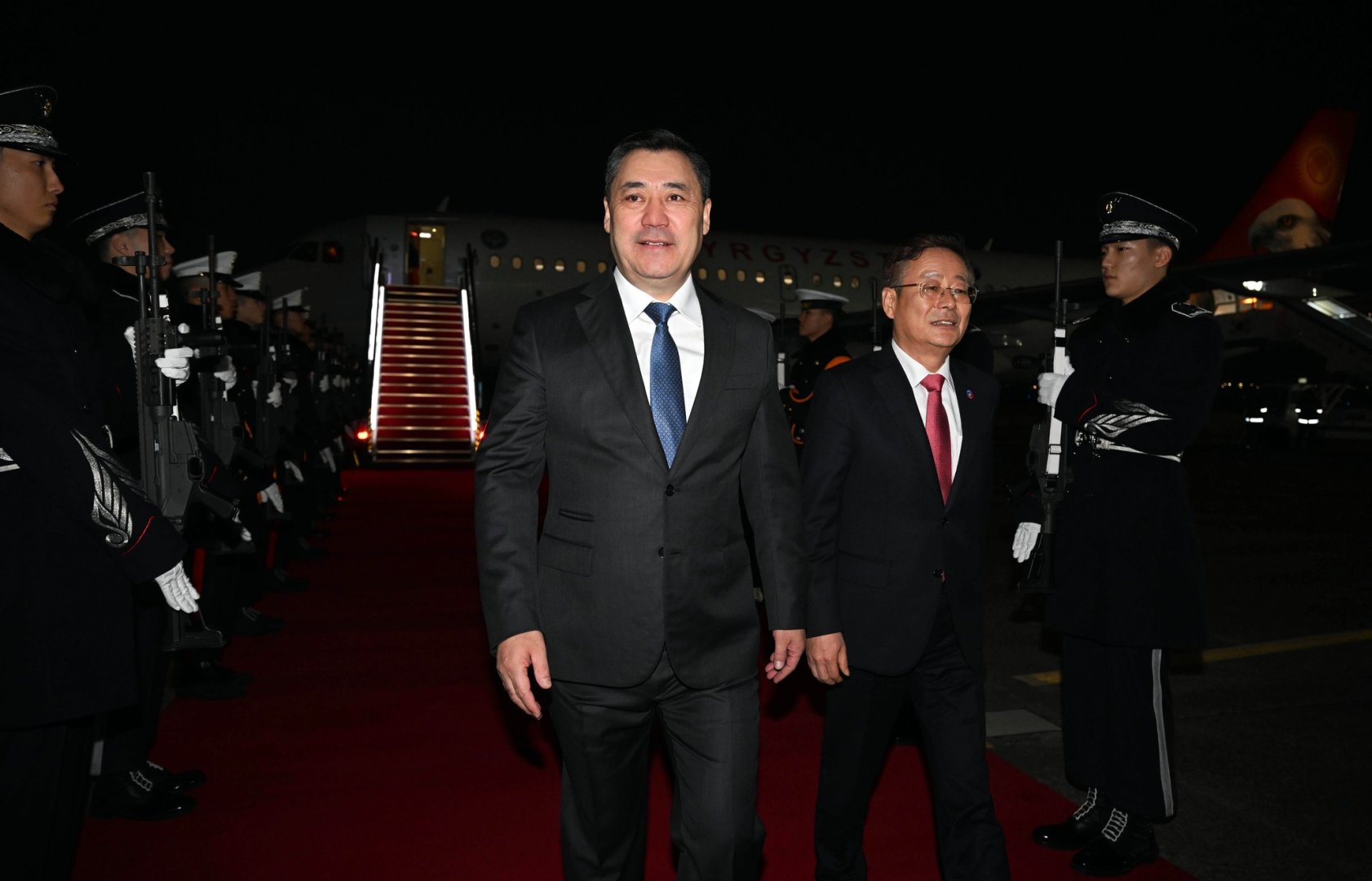 Kyrgyz President arrives in South Korea on official visit