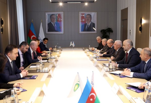 Azerbaijan's Azerenerji, bp discuss collaborative energy initiatives (PHOTO)