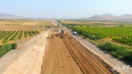 Azerbaijan pursuing Aghdam-Asgaran-Khojaly-Khankendi highway reconstruction (PHOTO/VIDEO)