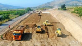 Azerbaijan pursuing Aghdam-Asgaran-Khojaly-Khankendi highway reconstruction (PHOTO/VIDEO)