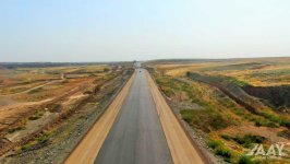 Azerbaijan pursuing Aghdam-Asgaran-Khojaly-Khankendi highway reconstruction (PHOTO/VIDEO)