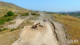 Azerbaijan pursuing Aghdam-Asgaran-Khojaly-Khankendi highway reconstruction (PHOTO/VIDEO)