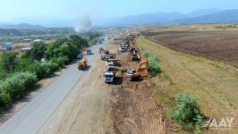 Azerbaijan pursuing Aghdam-Asgaran-Khojaly-Khankendi highway reconstruction (PHOTO/VIDEO)