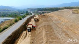 Azerbaijan pursuing Aghdam-Asgaran-Khojaly-Khankendi highway reconstruction (PHOTO/VIDEO)