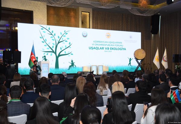 Baku hosts Nationwide Forum of Azerbaijan's Children (PHOTO)