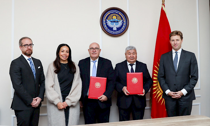 EIB, Kyrgyzstan sign communiqué for advancing Kambarata HPP-1 project