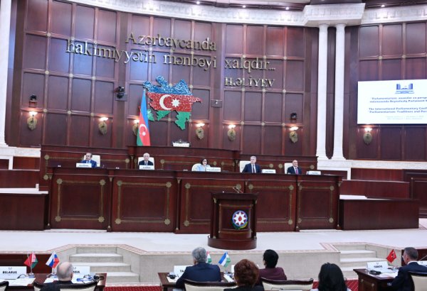 Int'l Conference on Parliamentarism in Azerbaijan brings in myriad officials overseas (PHOTO)