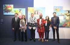 Vice-President of Heydar Aliyev Foundation Leyla Aliyeva attends inauguration of “Reclaimed Beauty” exhibition (PHOTO)