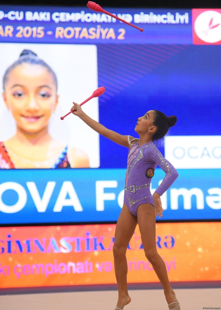 Azerbaijan's Baku 29th Rhythmic Gymnastics Championship kicks off (PHOTO)