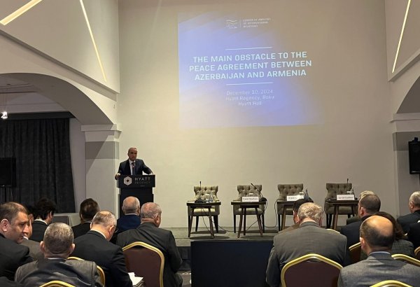Baku hosts int'l conference on main obstacle to peace agreement between Azerbaijan and Armenia