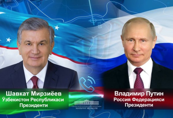 Presidents of Uzbekistan, Russia moot implementation of roadmap-based agreements