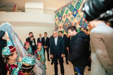 Lionel Messi and his teammates visit Azerbaijan's Heydar Aliyev Center! (PHOTO)